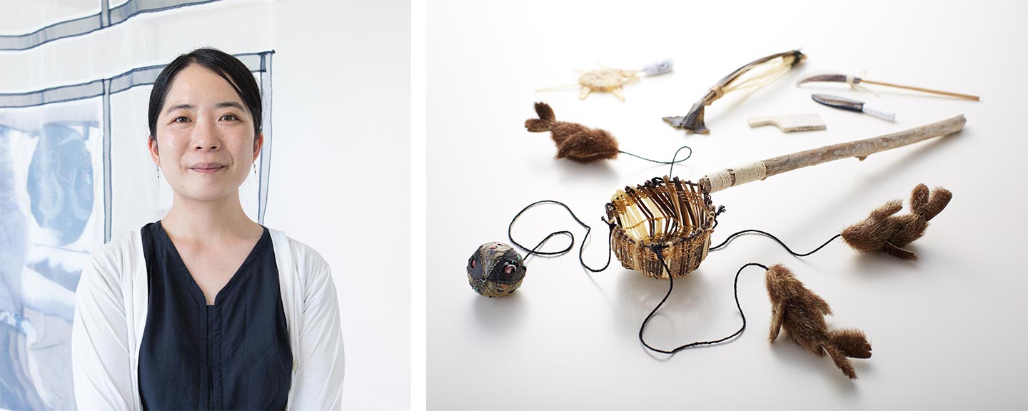 是恒さくら《空想玩具シリーズ》2015- Photo by Isao Negishi